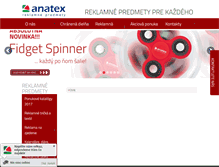 Tablet Screenshot of anatex.sk