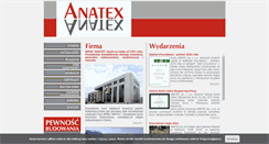 Desktop Screenshot of anatex.pl